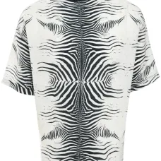 Футболка с зебровым принтом