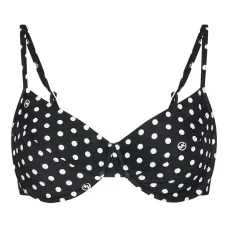 Бикини в горох с поясом