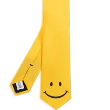 Шелковый галстук из коллаборации с Smiley
