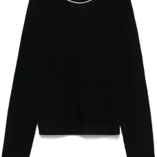 Свитер с контрастной отделкой Свитер с контрастной отделкой