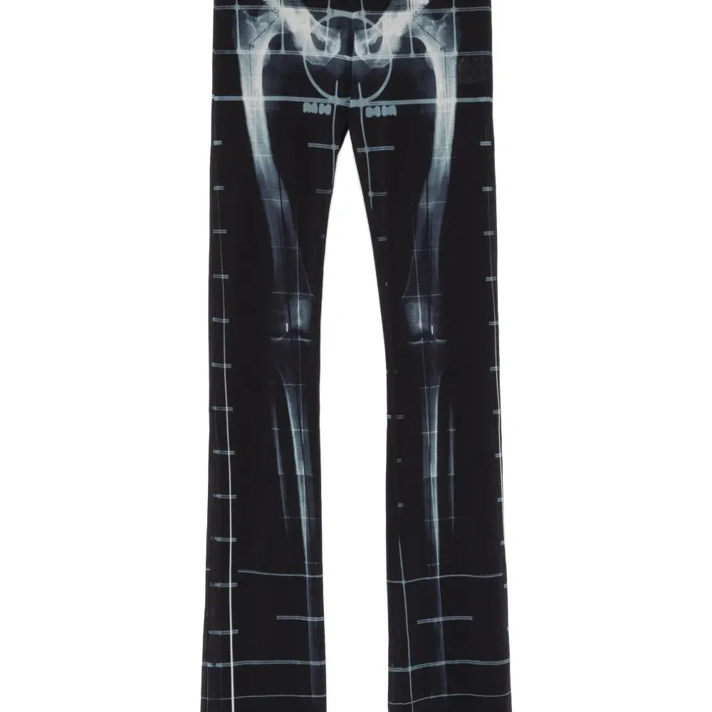 Расклешенные брюки Squeletor