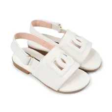 Сандалии с нашивкой-логотипом