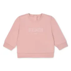 Свитер с вышитым логотипом