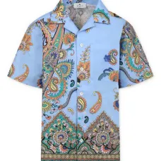 Рубашка с принтом пейсли