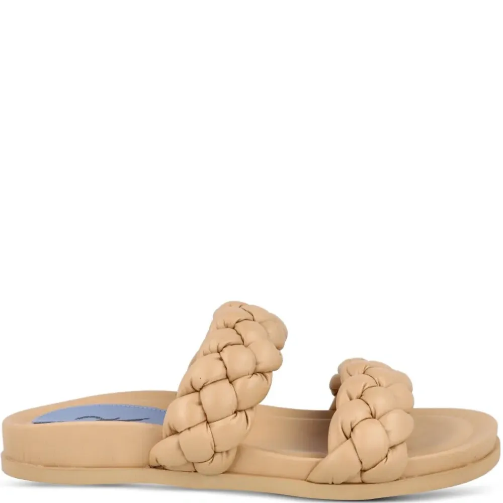 Шлепанцы с плетеными ремешками