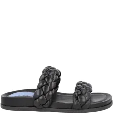 Шлепанцы с плетеными ремешками