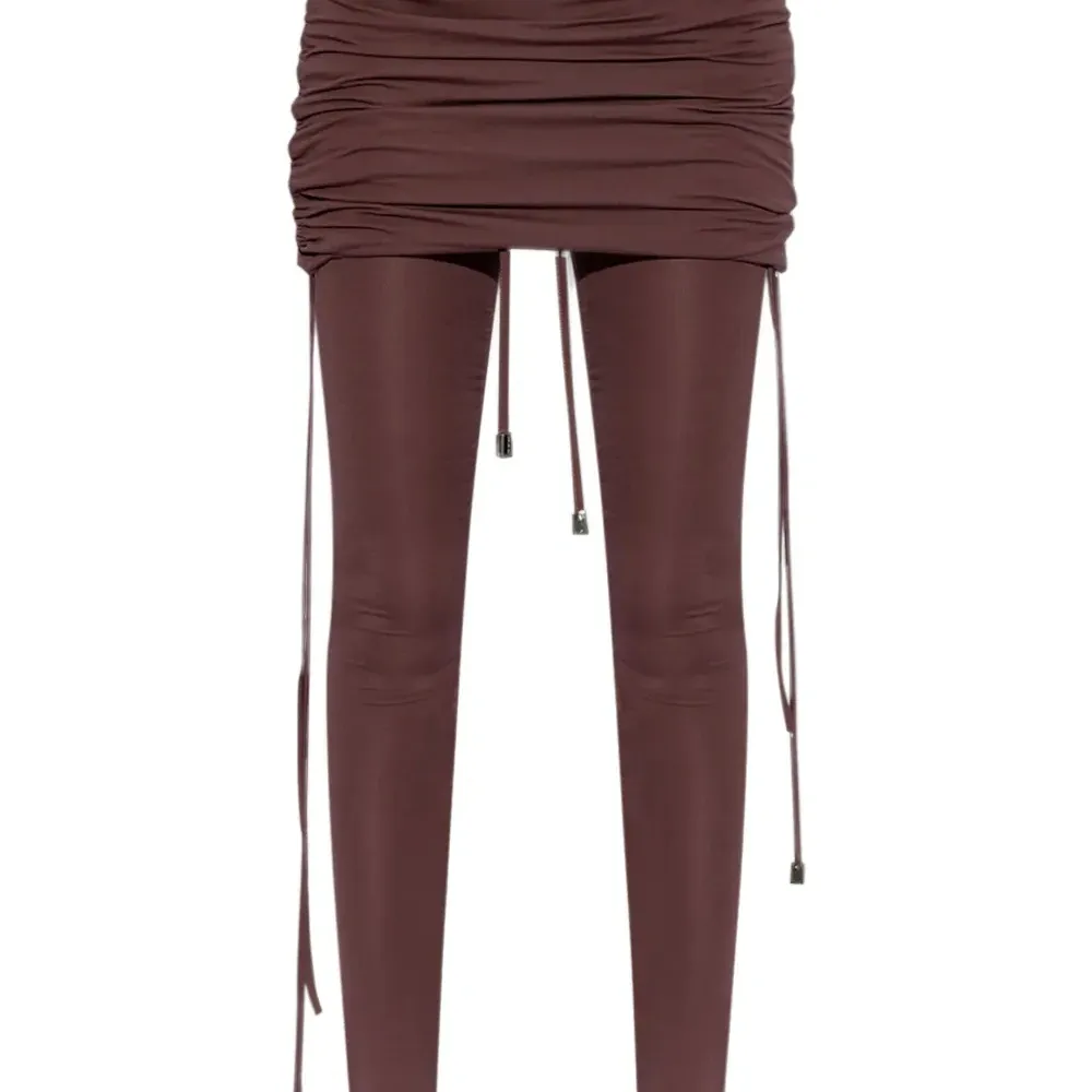 Легинсы с драпировкой