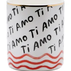 Ароматизированная свеча из фарфора "Ti Amo"