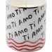 Ароматизированная свеча из фарфора "Ti Amo"