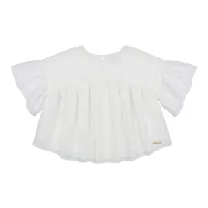 Топ с английской вышивкой Топ с английской вышивкой