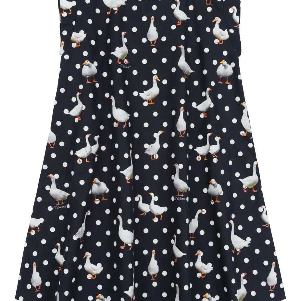 Платье с принтом