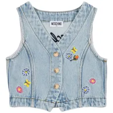 Джинсовый жилет