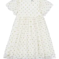 Платье из тюля с люрексом