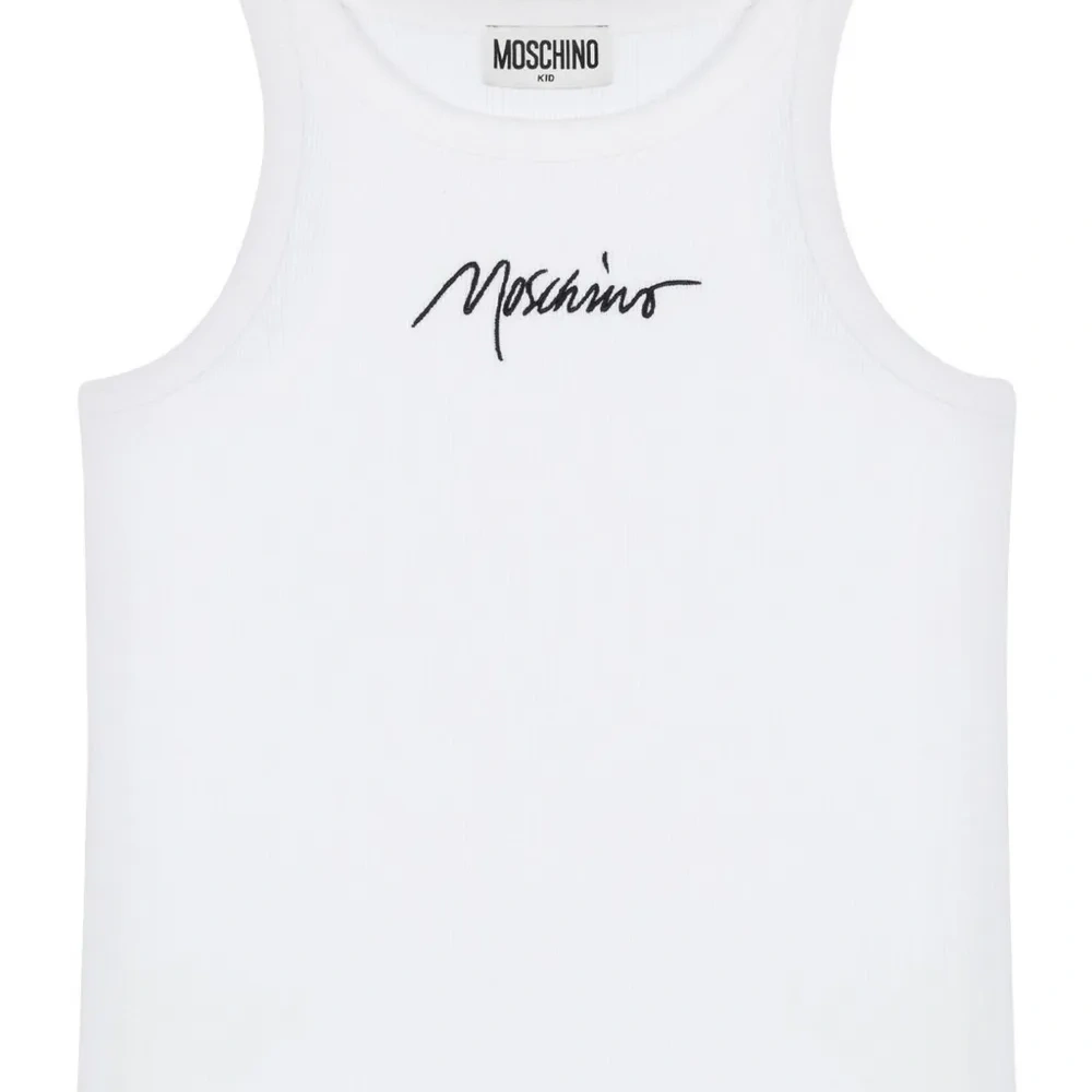 Топ с вышитым логотипом