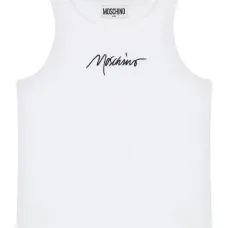 Топ с вышитым логотипом