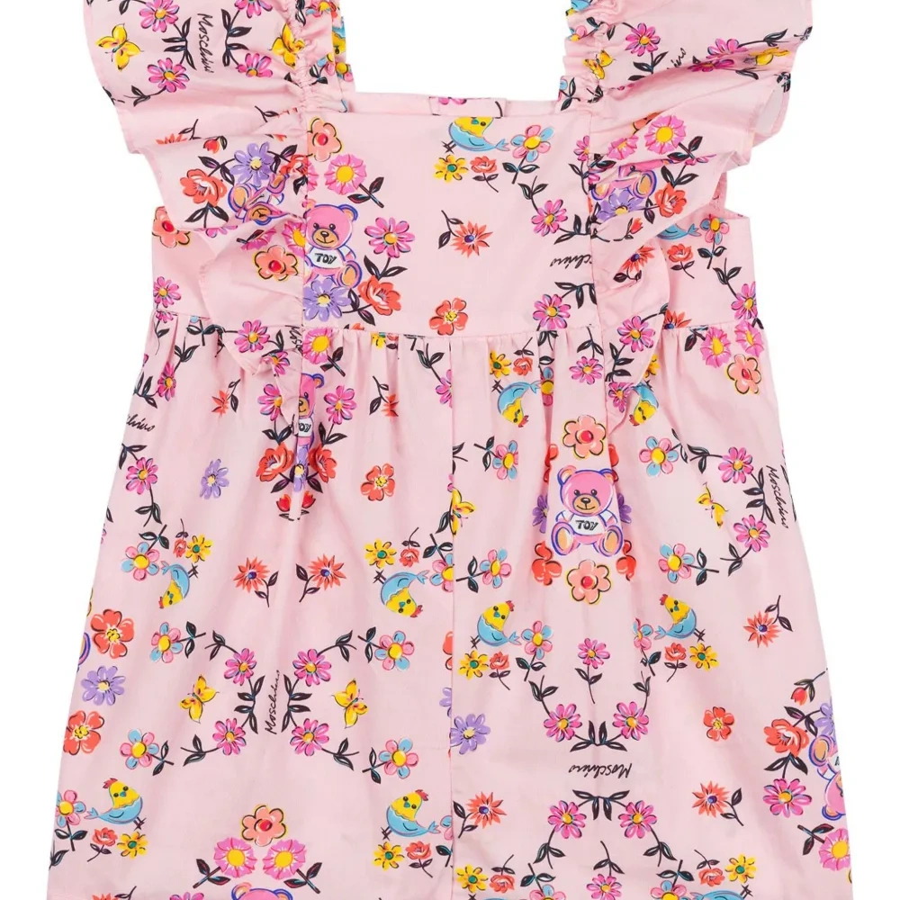 Ромпер с цветочным принтом