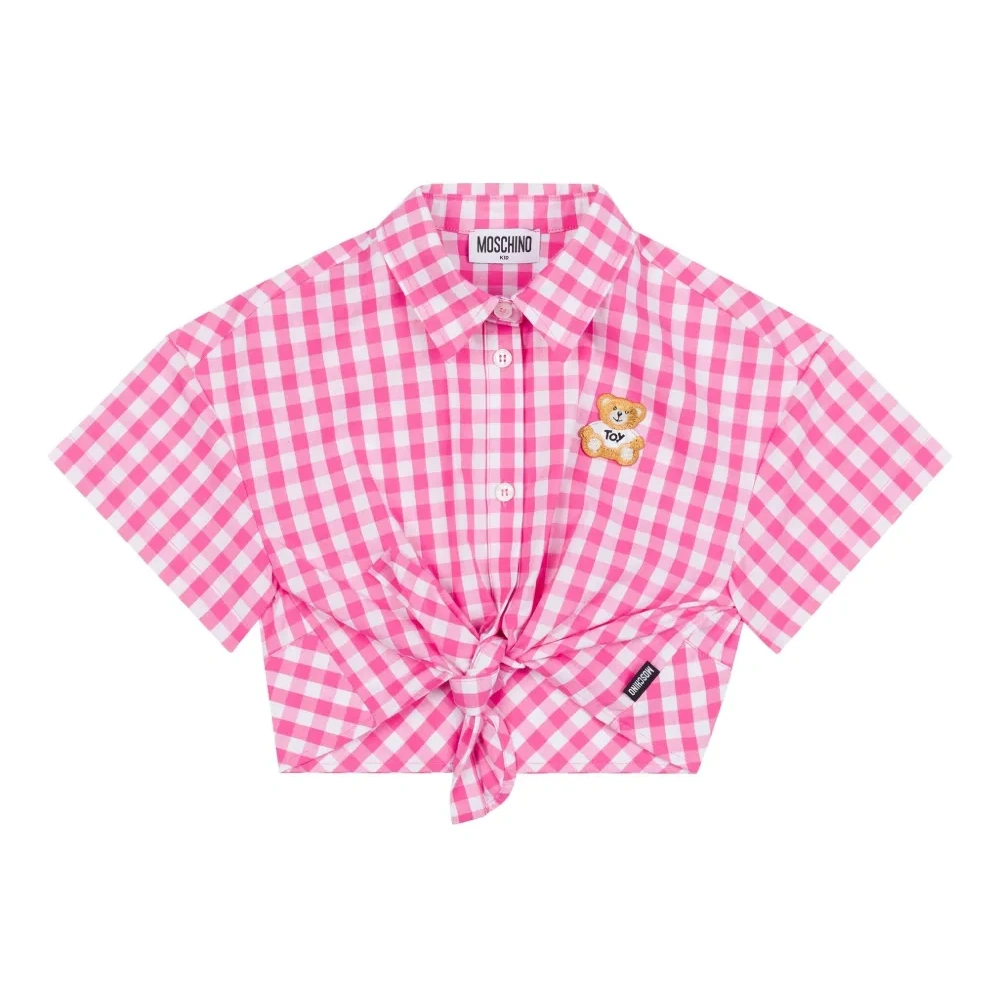 Рубашка в клетку гингем