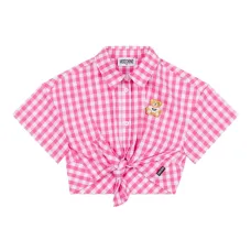 Рубашка в клетку гингем