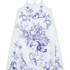 Платье с принтом