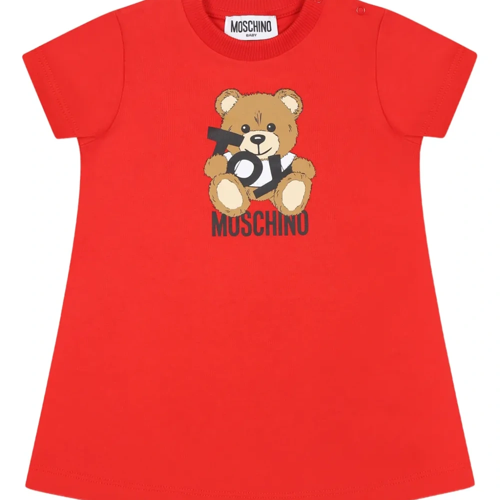 Платье мини с принтом Teddy Bear