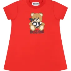 Платье мини с принтом Teddy Bear