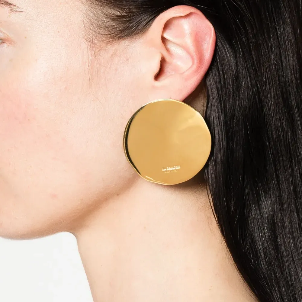 Серьги с логотипом