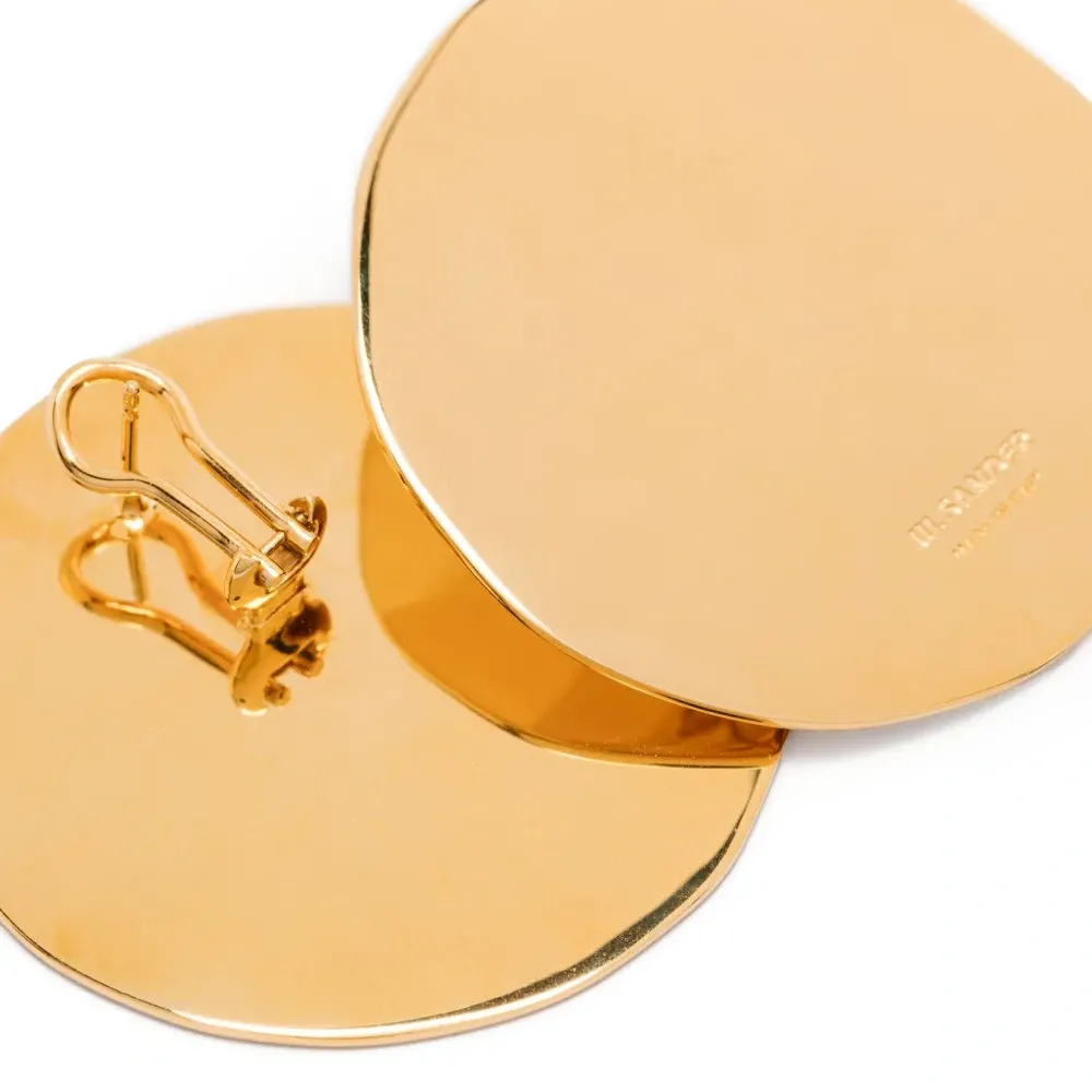 Серьги с логотипом