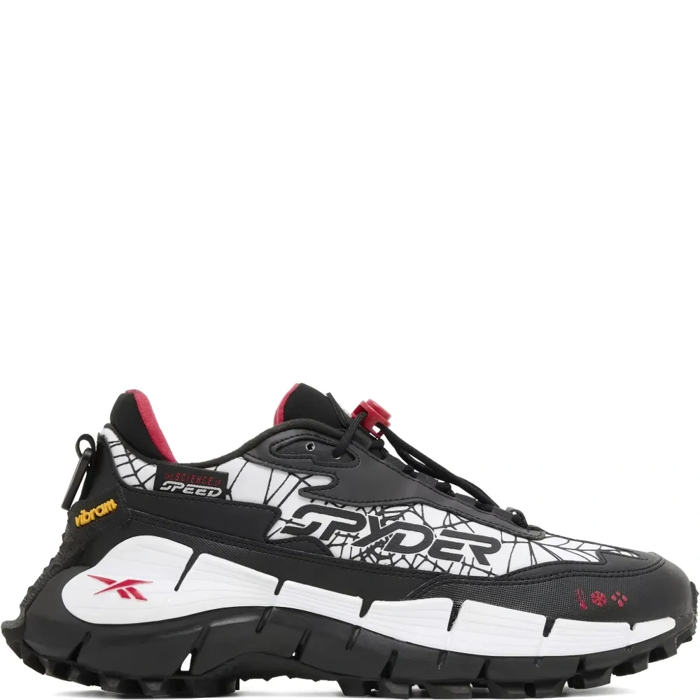 Кроссовки Zig Kinetica 2.5 White/Black/Scarlet Red из коллаборации с Spyder