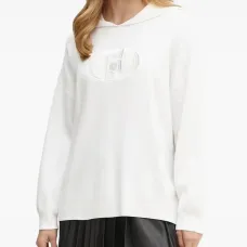 Худи с вышитым логотипом