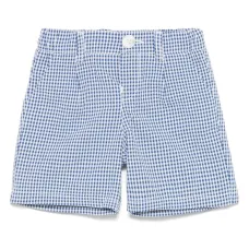 Шорты в клетку гингем