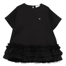 Платье с оборками