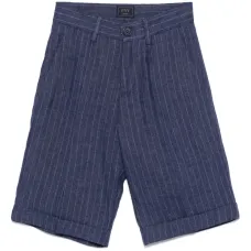 Шорты в тонкую полоску