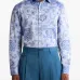 Рубашка с цветочным принтом
