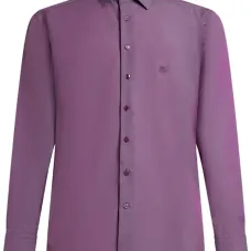 Рубашка с вышитым логотипом