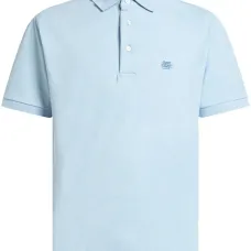 Жаккардовая рубашка поло с узором пейсли