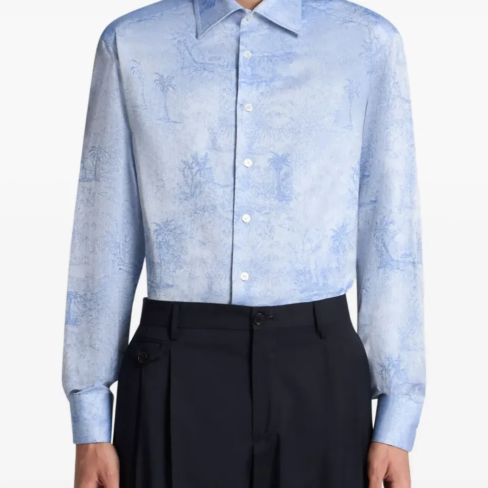 Жаккардовая рубашка Жаккардовая рубашка