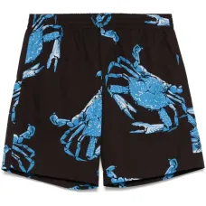 Шорты с графичным принтом