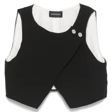 Топ с асимметричным подолом