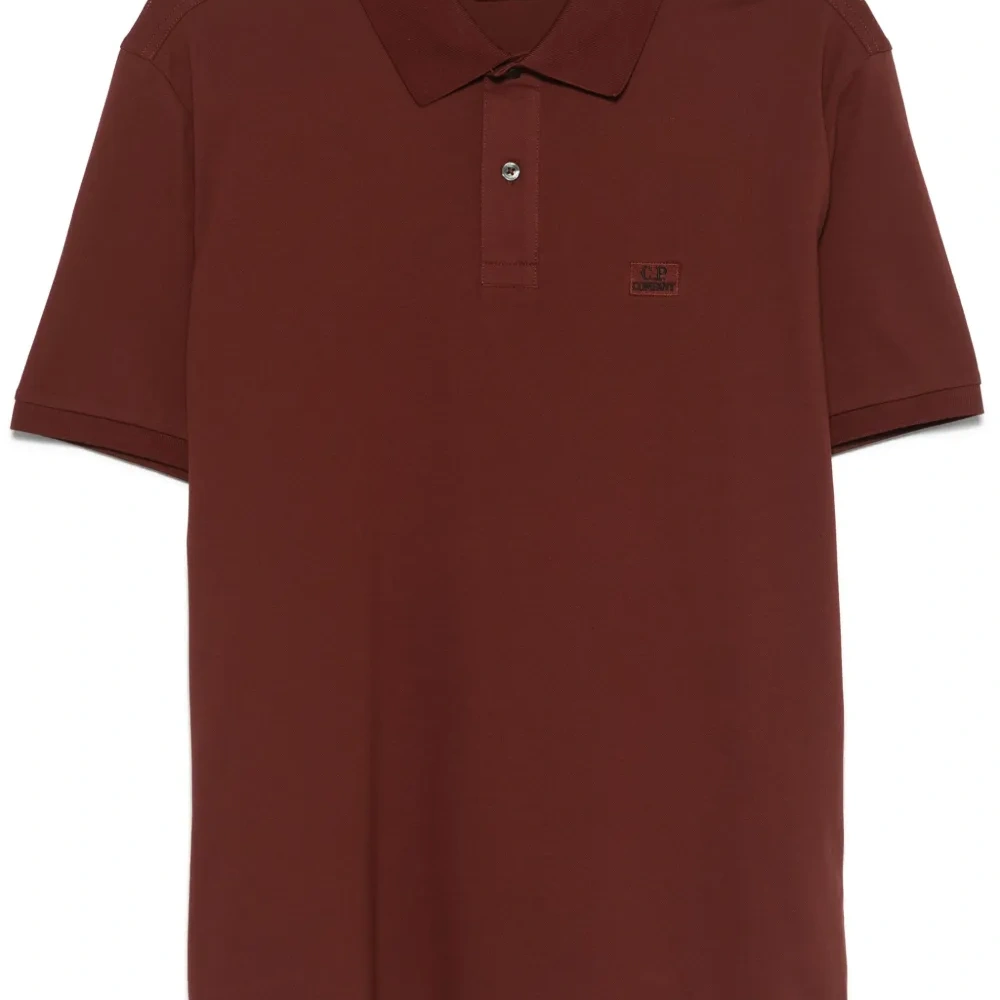 Рубашка поло с нашивкой-логотипом