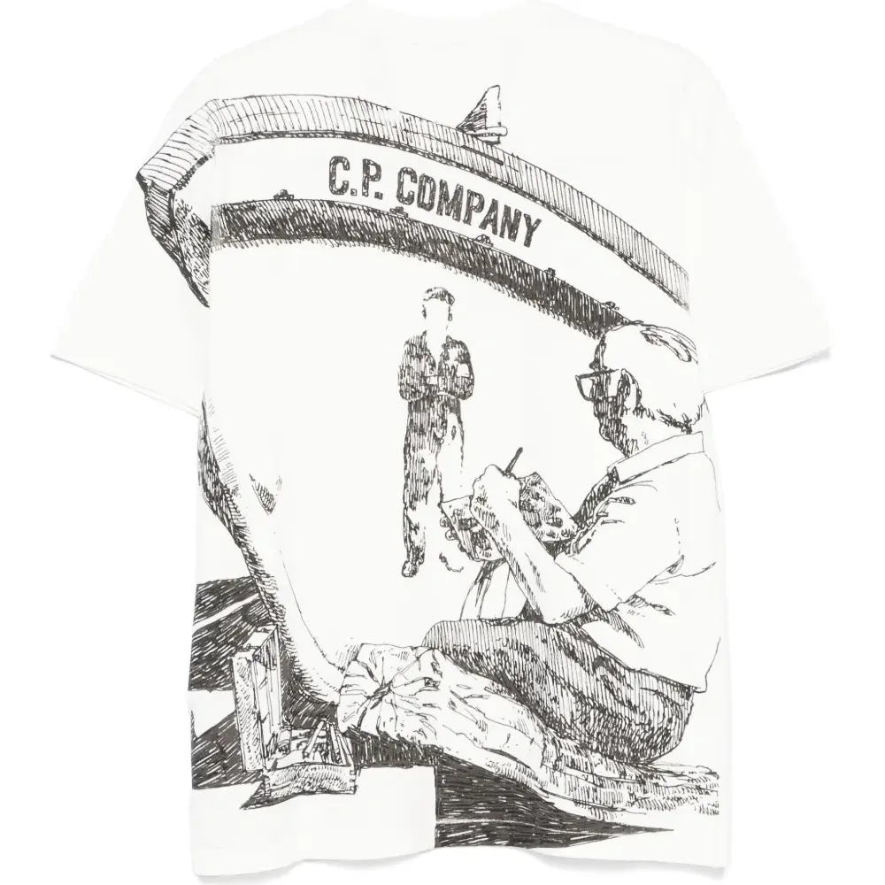 Футболка с графичным принтом