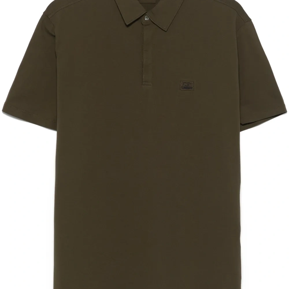 Рубашка поло с нашивкой-логотипом