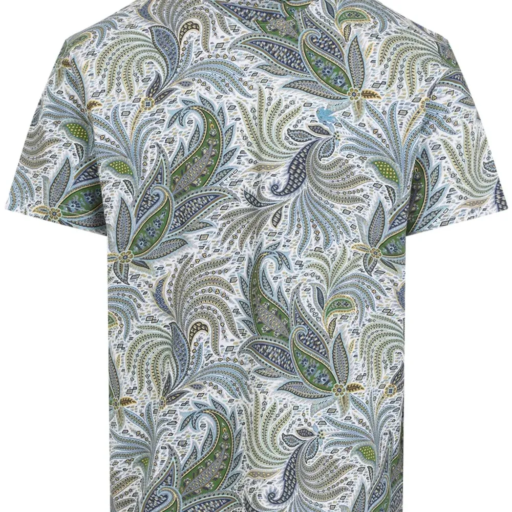 Футболка с принтом пейсли