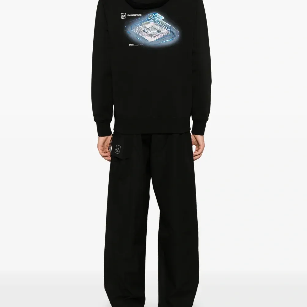 Худи с графичным принтом