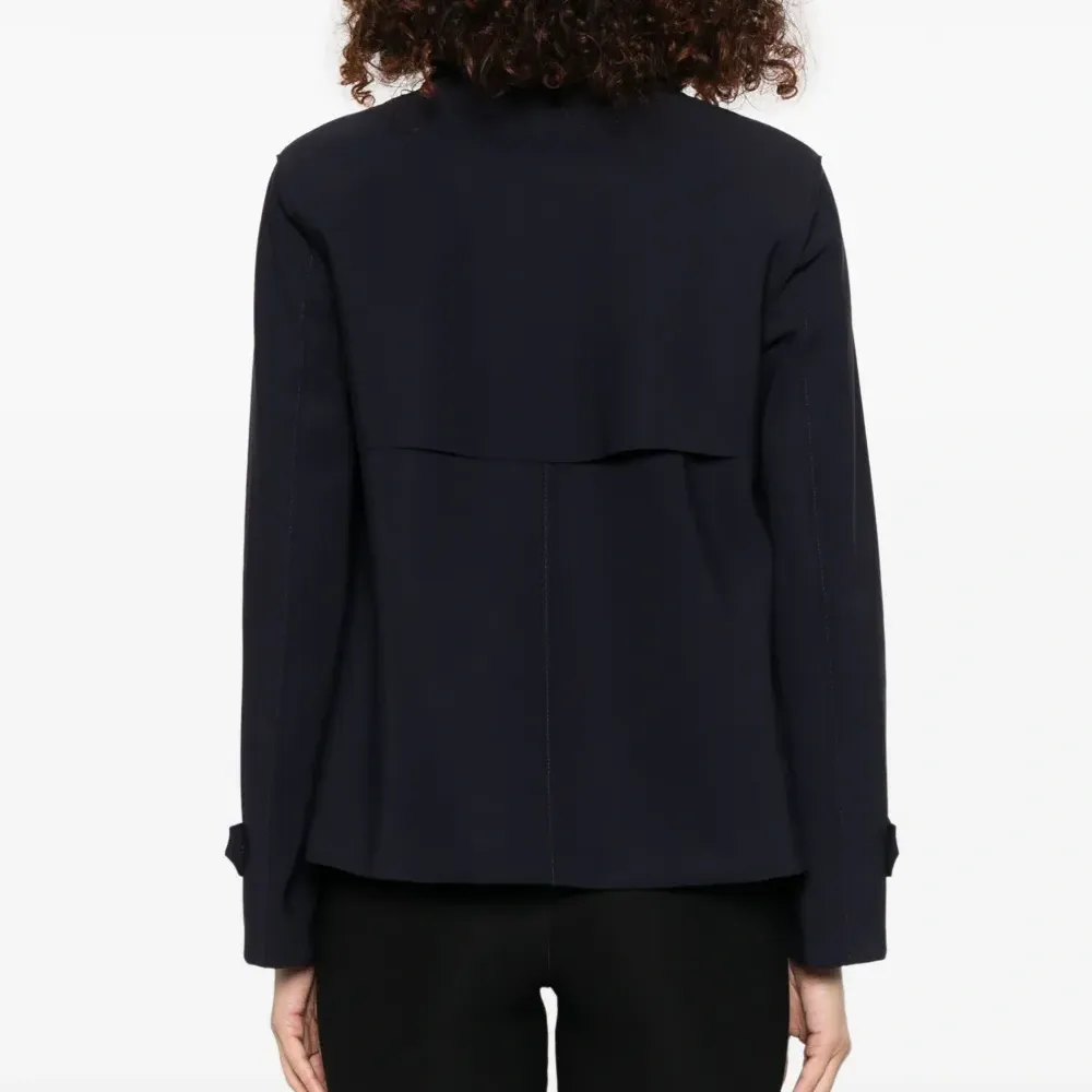 Куртка с косым воротником