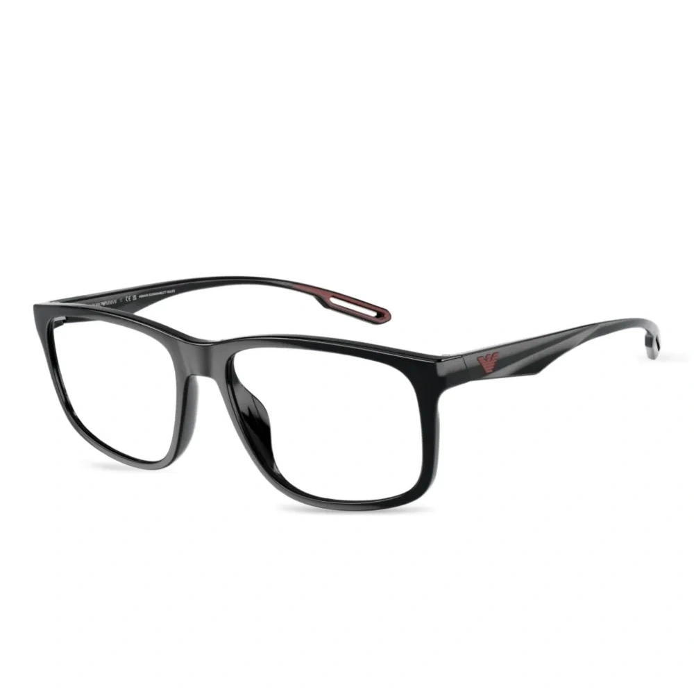 Очки в прямоугольной оправе