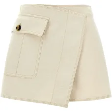 Юбка-шорты из канваса Юбка-шорты из канваса