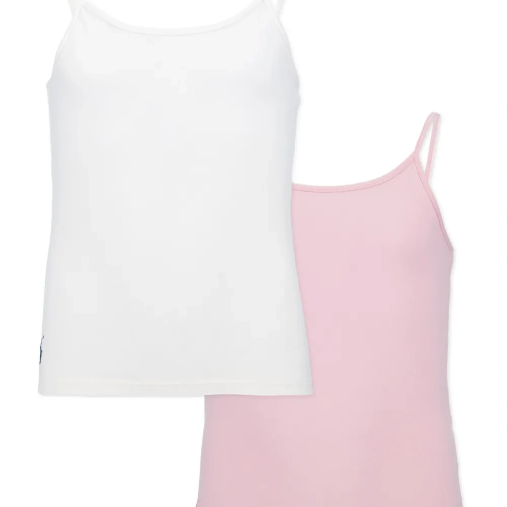 Комплект из двух топов с вышитым логотипом