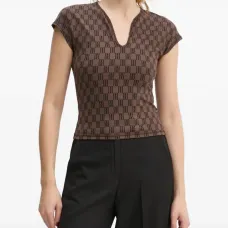 Топ с узором Venazia