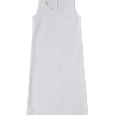 Платье мини в рубчик