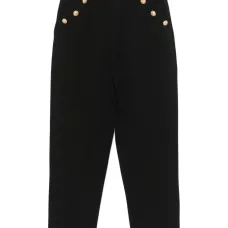 Спортивные брюки с тиснеными пуговицами